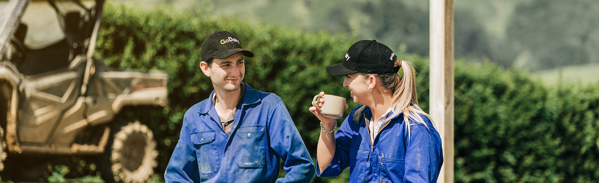 Living rurally on a dairy farm